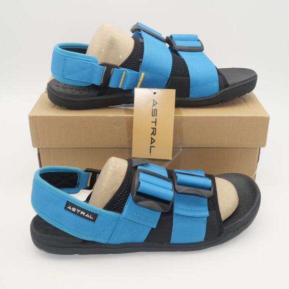 New Astral Webber Men's 11 PFD Hiking Waterproof Sandals Shoes Blue Black No Box - Picture 1 of 7